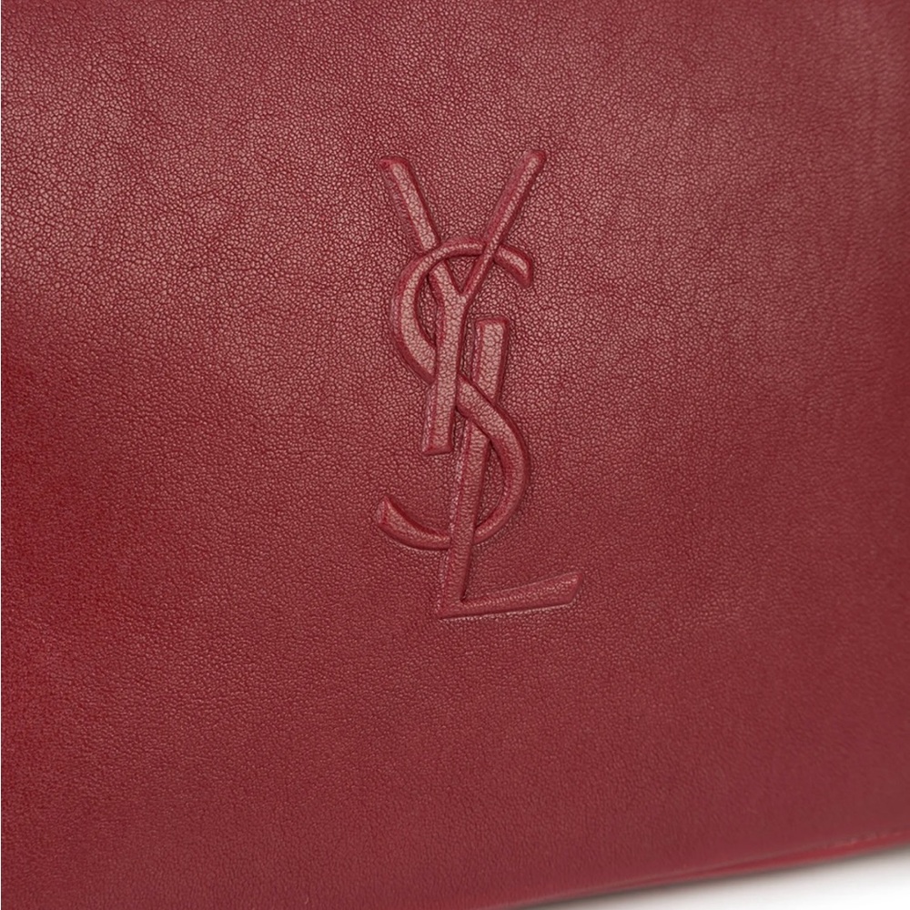 Saint Laurent Dark Red Leather Lou Camera bag - Picture 6 of 15